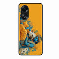 Divine Krishna Gopal Premium Glass Phone Case for Oppo A58 - ShopOnCliQ