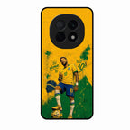 Golden Striker Glass Phone Case for Oppo F29 Pro 5G