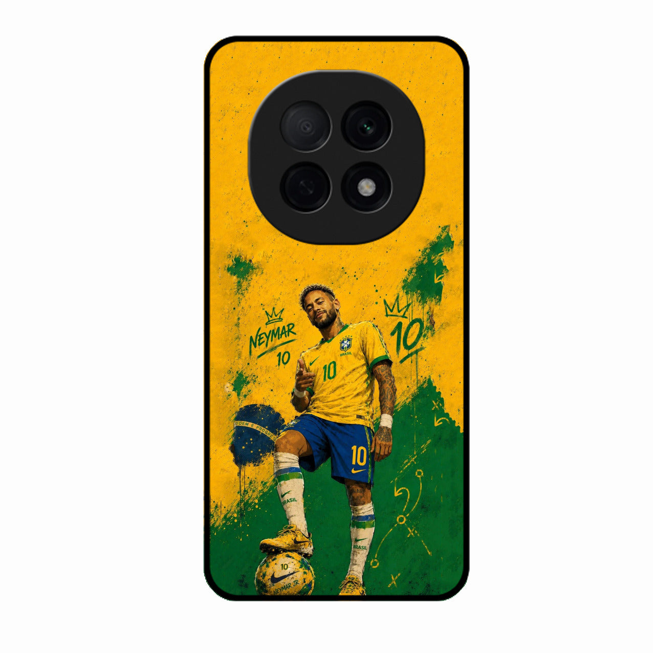 Golden Striker Glass Phone Case for Oppo F29 Pro 5G