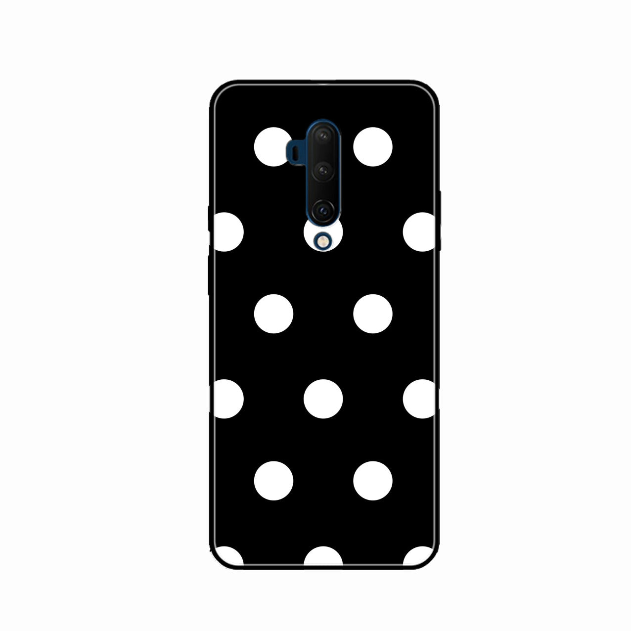 Classic Polka Dot Glass Phone Case for Oneplus 7T Pro