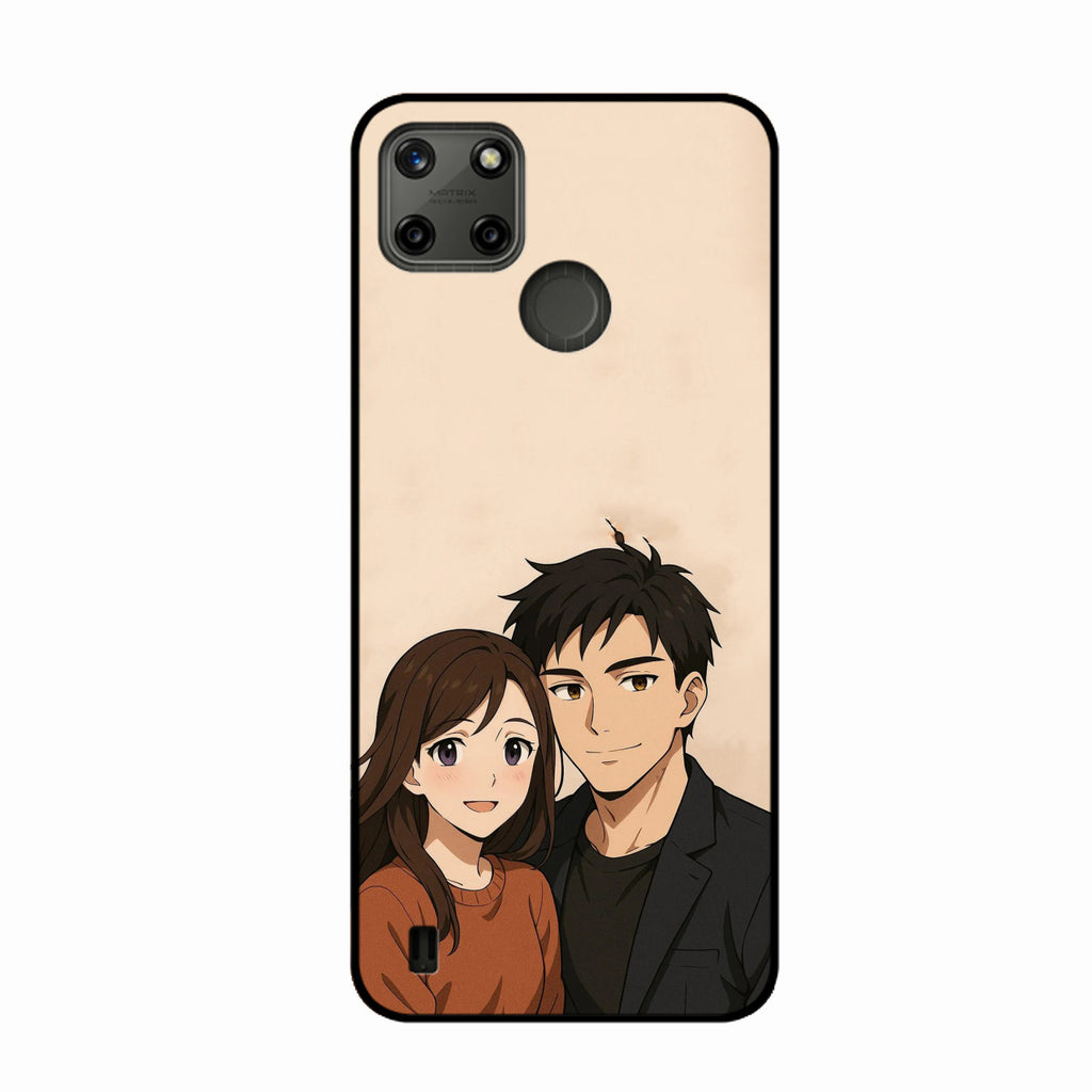 Custom Personalised Art Photo Glass Case for Realme C21Y