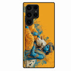 Divine Krishna Gopal Premium Glass Phone Case for Samsung Galaxy S23 Ultra 5G