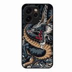 Midnight Dragon Glass Phone Case for Oppo Reno 15 Pro Mini 5G