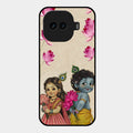Krishna Eternal Lotus Glass Case for iQOO 15R 5G