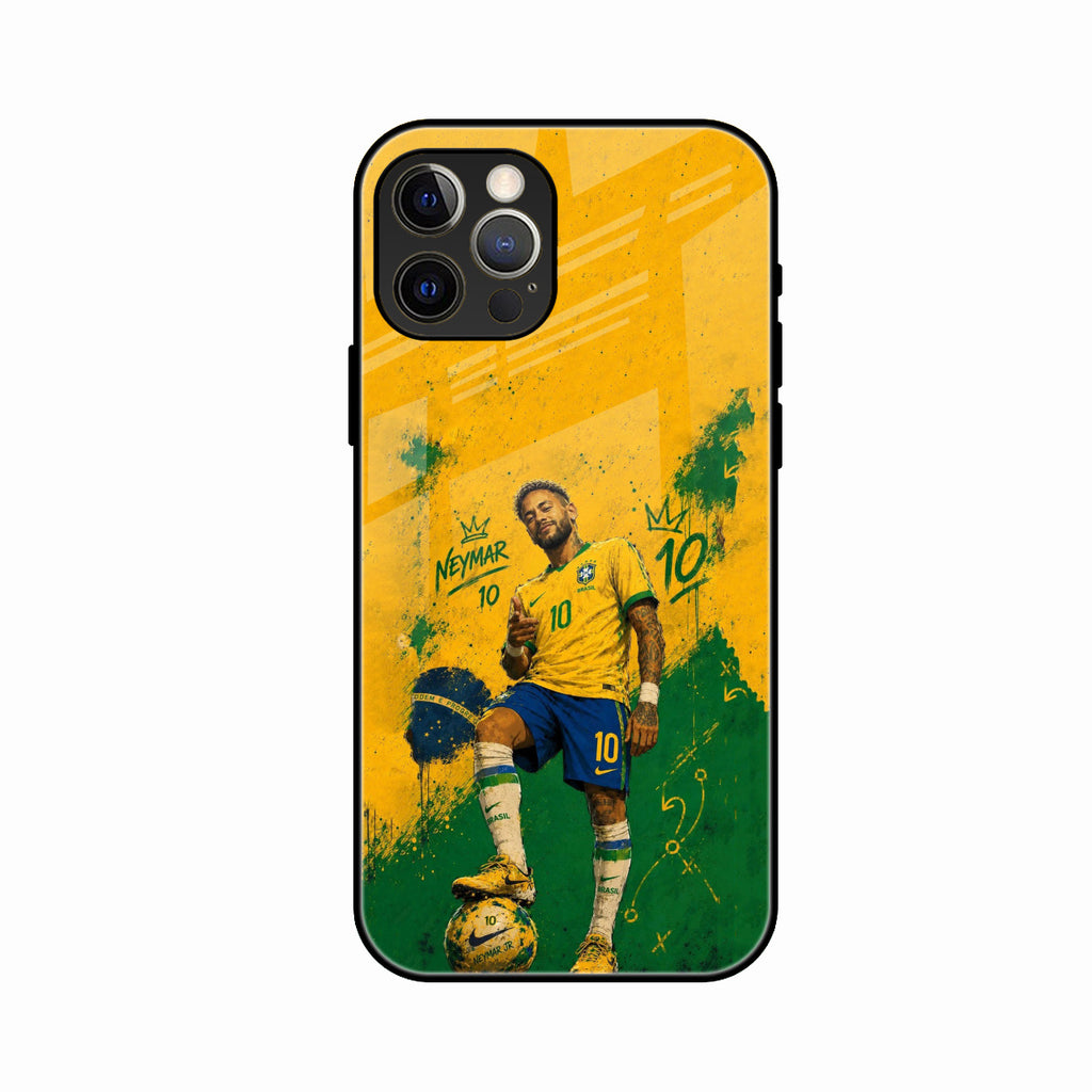 Golden Striker Glass Phone Case for iPhone 12 Pro Max