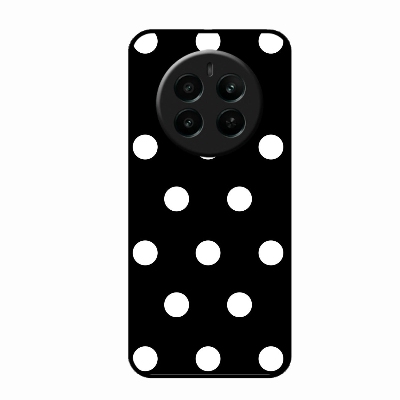 Classic Polka Dot Glass Phone Case for Realme Narzo 70 5G