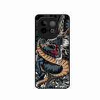 Midnight Dragon Glass Phone Case for iQOO Neo 10 5G