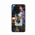 Eternal Radha Krishna Love Glass Phone Case for iQOO Neo 7 Pro 5G