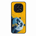 Cute Panda Sketch Premium Glass Phone Case for Oppo F29 5G