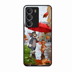 Rainy Day Cartoon Glass Phone Case for Realme P3 Lite 5G
