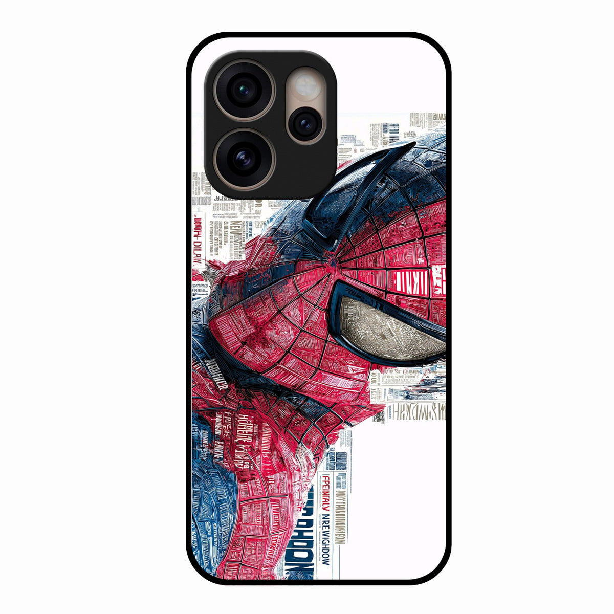 Red Blue Web Hero Glass Phone Cover for Oppo Reno 15 Pro 5G