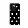 Classic Polka Dot Glass Phone Case for iQOO Z7 Pro 5G
