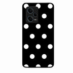 Classic Polka Dot Glass Phone Case for Redmi Note 12 Pro 5G