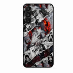 Itachi Uchiha Manga Collage Glass Phone Case for Samsung Galaxy A16 5G