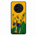 Golden Striker Glass Phone Case for Realme 12X 5G