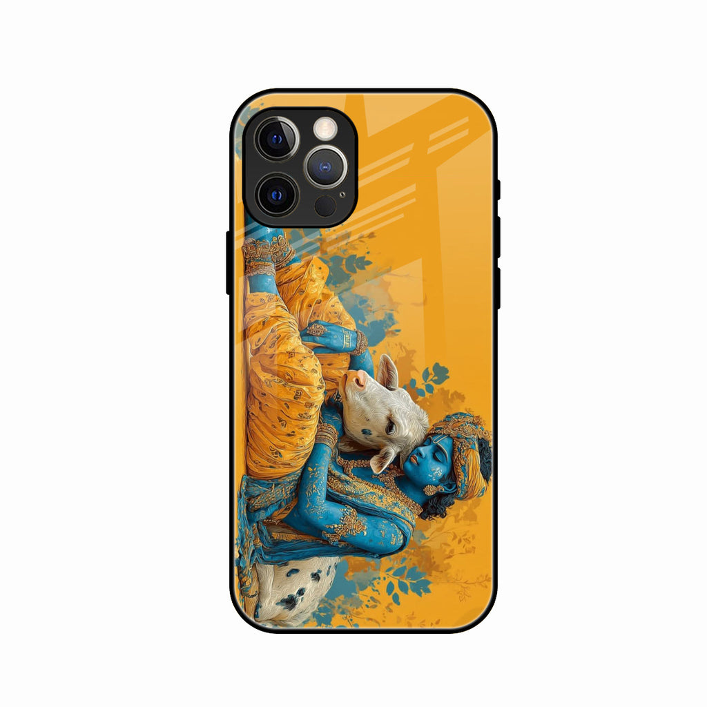 Divine Krishna Gopal Premium Glass Phone Case for iPhone 11 Pro - ShopOnCliQ