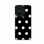 Classic Polka Dot Glass Phone Case for iQOO Z6 Pro 5G
