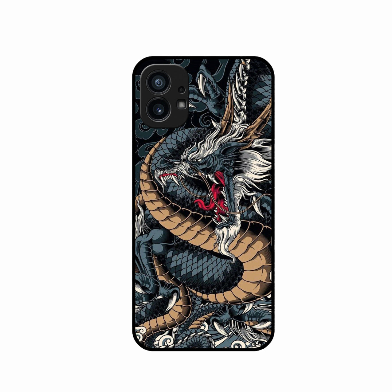 Midnight Dragon Glass Phone Case for Nothing Phone 1