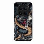 Midnight Dragon Glass Phone Case for Redmi Note 15 Pro 5G