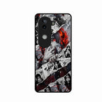 Itachi Uchiha Manga Collage Glass Phone Case for iQOO Z9S 5G