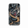 Midnight Dragon Glass Phone Case for iPhone XR