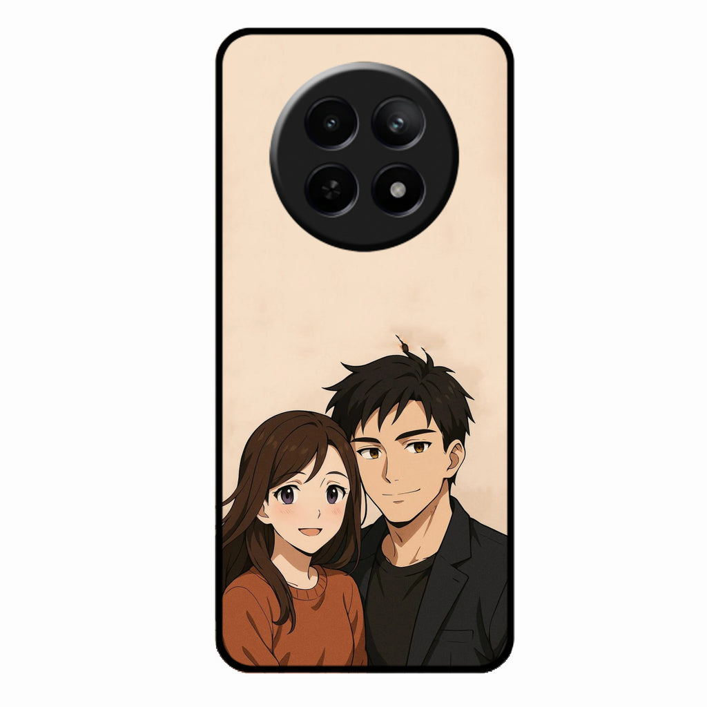 Custom Personalised Art Photo Glass Case for Realme 12 5G