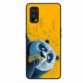 Cute Panda Sketch Premium Glass Phone Case for Realme 7 Pro