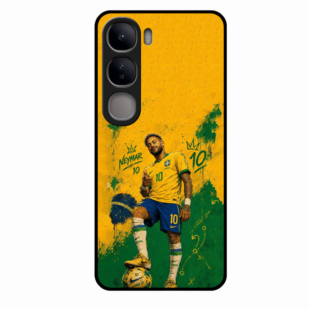 Golden Striker Glass Phone Case for Vivo Y300 5G