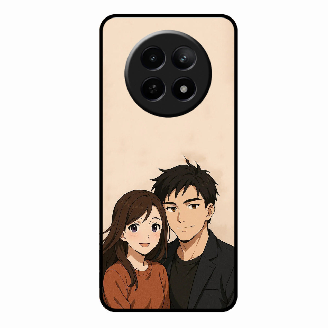 Custom Personalised Art Photo Glass Case for Realme 12X 5G