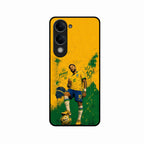 Golden Striker Glass Phone Case for iQOO Z10 Lite