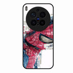 Red Blue Web Hero Glass Phone Cover for Vivo X300 Pro 5G - ShopOnCliQ
