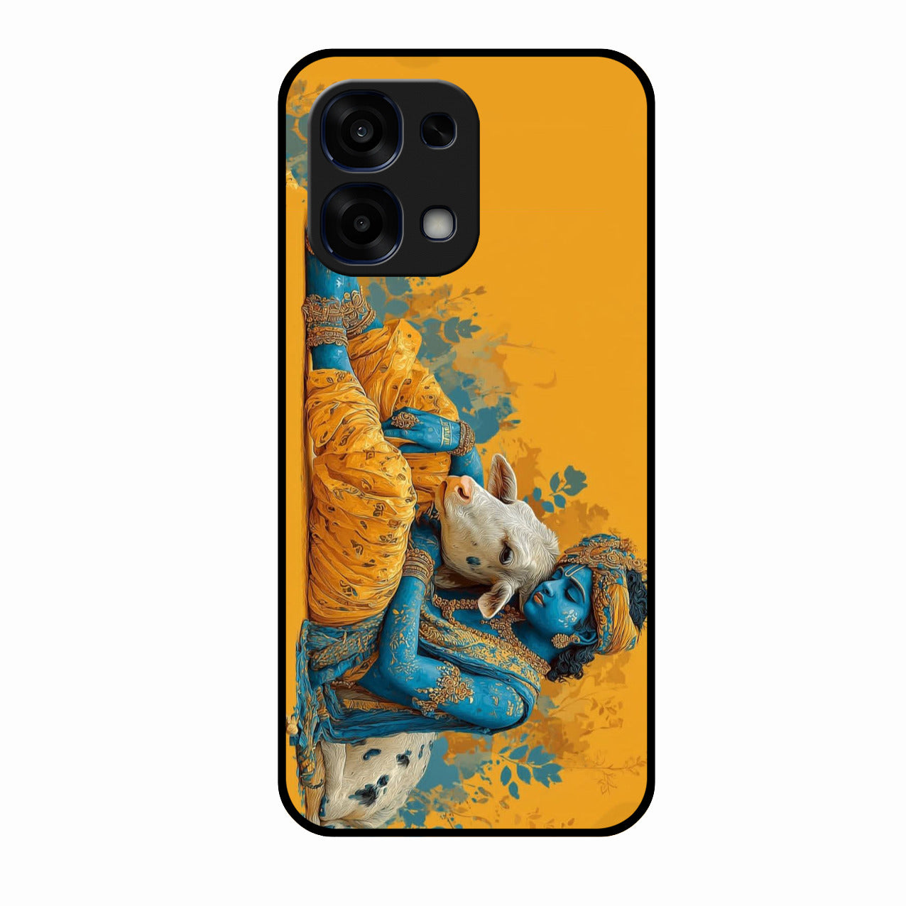 Divine Krishna Gopal Premium Glass Phone Case for Oppo F31 5G