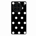 Classic Polka Dot Glass Phone Case for Vivo X90 Pro 5G