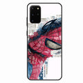 Red Blue Web Hero Glass Phone Cover for Samsung Galaxy S20 Plus