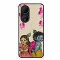 Krishna Eternal Lotus Glass Case for Vivo Y100A 5G
