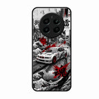 Japanese Wave Drift Racing Premium Glass Phone Case for Realme P1 5G - ShopOnCliQ