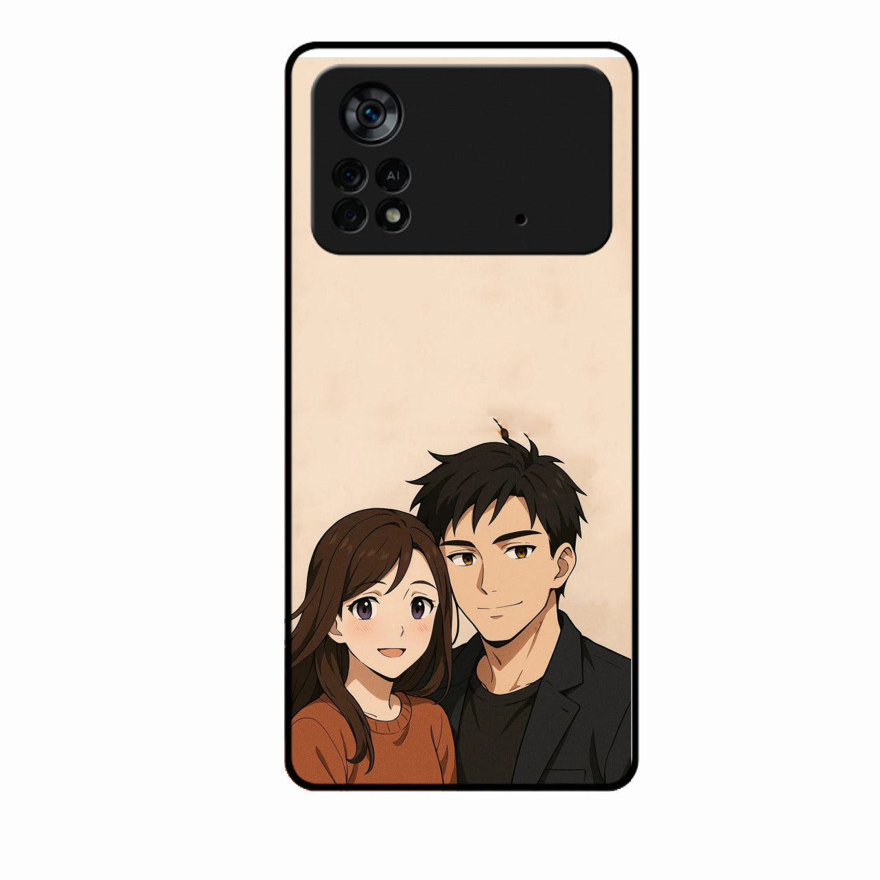 Custom Personalised Art Photo Glass Case for Poco X4 Pro 5G