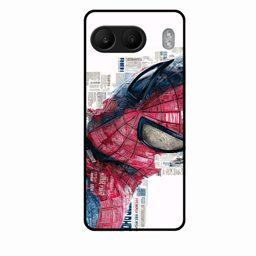 Red Blue Web Hero Glass Phone Cover for Oneplus Nord 4 5G