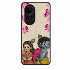 Krishna Eternal Lotus Glass Case for Oppo Reno 10 5G