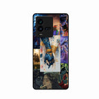Eternal Radha Krishna Love Glass Phone Case for Motorola Edge 40 5G