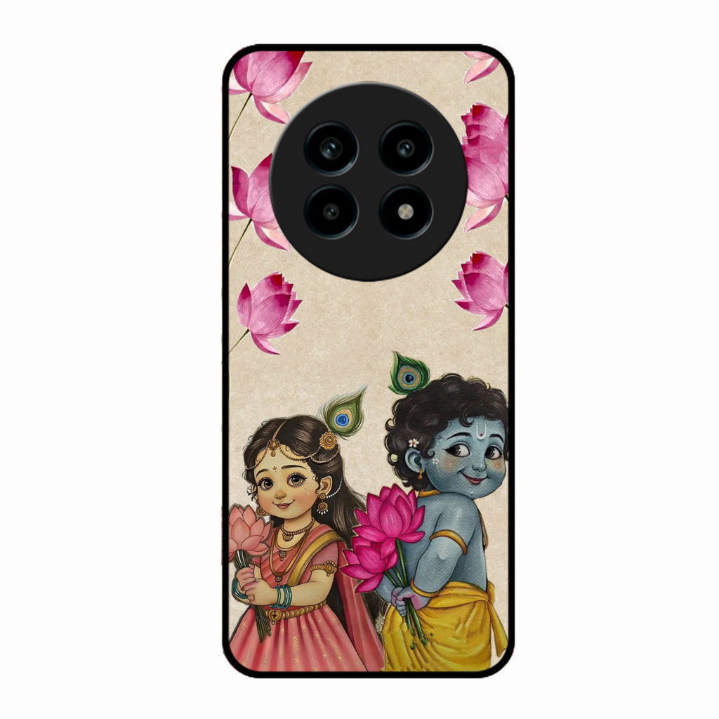 Krishna Eternal Lotus Glass Case for Realme 13 Pro 5G