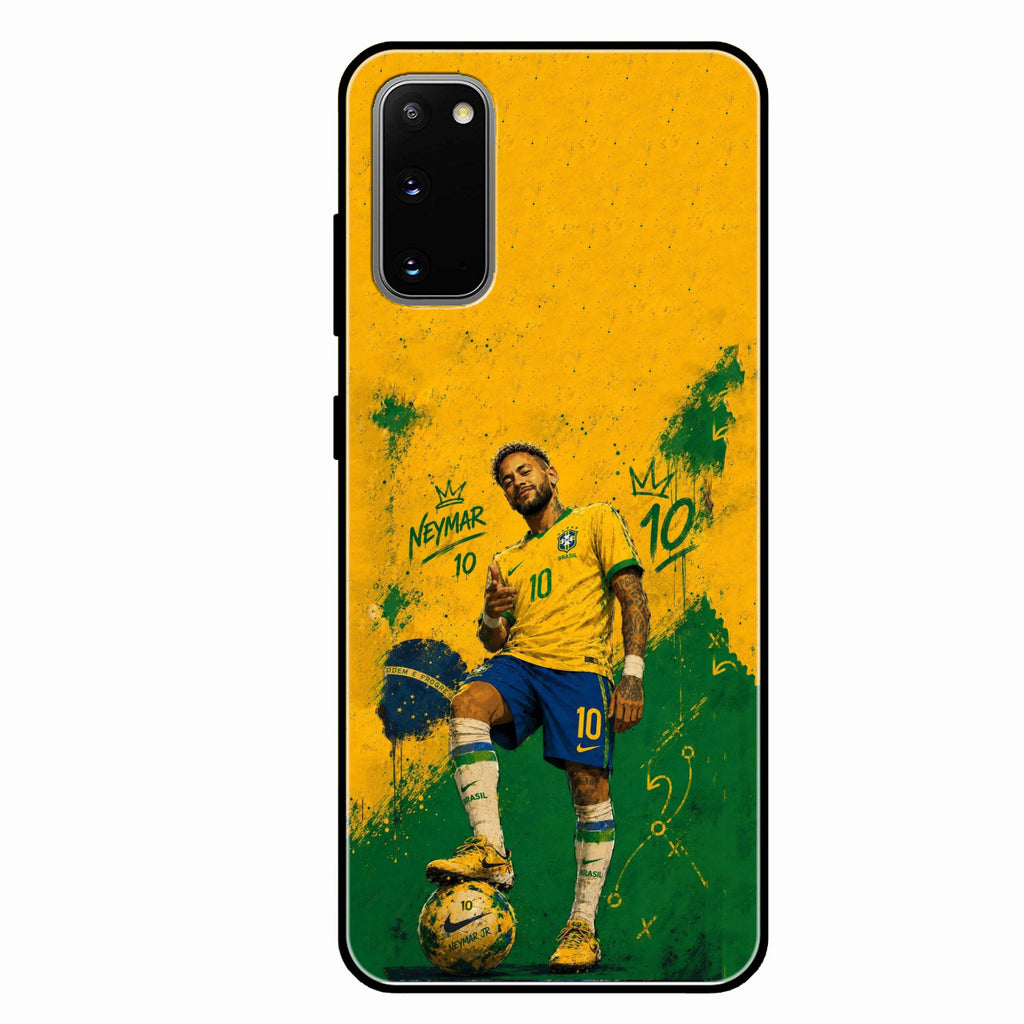 Golden Striker Glass Phone Case for Samsung Galaxy S20