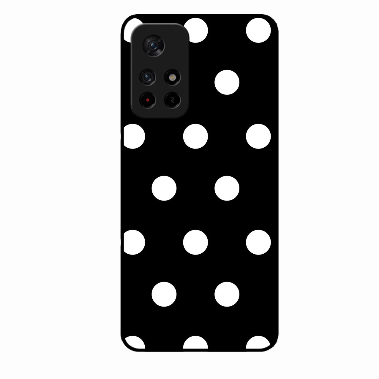 Classic Polka Dot Glass Phone Case for Redmi Note 11T 5G
