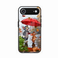 Rainy Day Cartoon Glass Phone Case for iPhone Air