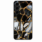 Black Gold Marble Glass Phone Case for Samsung Galaxy S24 Fe 5G - ShopOnCliQ