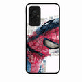 Red Blue Web Hero Glass Phone Cover for Redmi 11 Prime 4G - ShopOnCliQ
