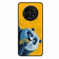 Cute Panda Sketch Premium Glass Phone Case for Realme 12 5G