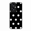 Classic Polka Dot Glass Phone Case for Oppo A79 5G