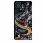 Midnight Dragon Glass Phone Case for Samsung Galaxy F42 5G