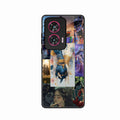Eternal Radha Krishna Love Glass Phone Case for Motorola G96 5G